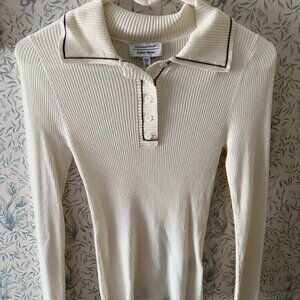 And Other Stories collar Top